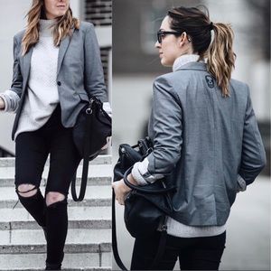 Zadig & Voltaire Gray Blazer